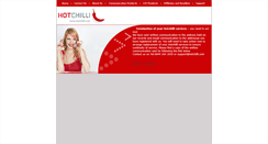 Desktop Screenshot of hotchilli.net